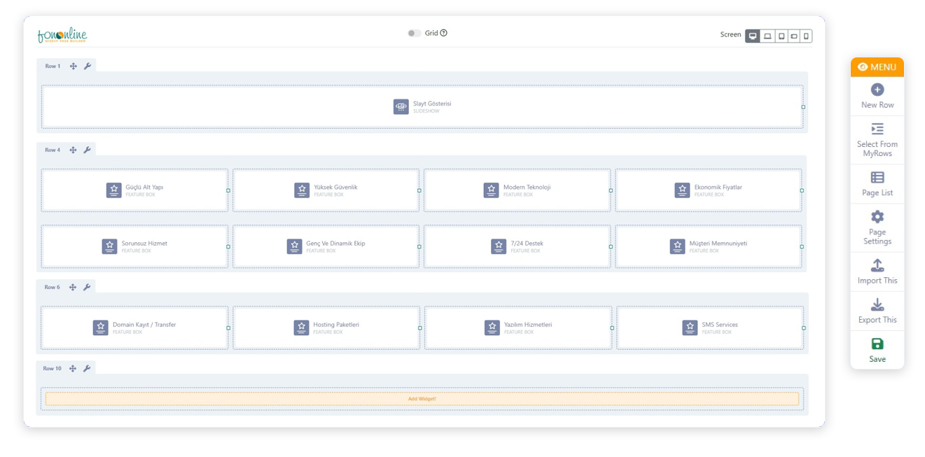FonPageBuilder WiseCp Sayfa Oluşturucu