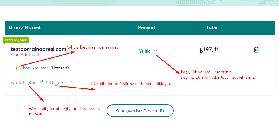 Alan Adı Düzenlemesi