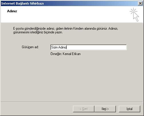 Microsoft Outlook Express E-Mail Kurulumu
